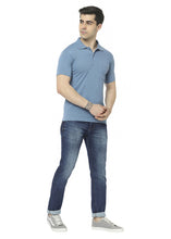 T.T. Men'S Solid Sinker Polo Tshirts With Pocket  Airforce