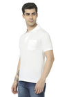 Mens Polo White T-Shirt