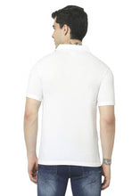 T.T. Men'S Solid Sinker Polo Tshirts With Pocket  White