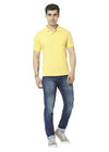 Mens Polo Yellow T-Shirt