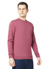 T.T. Men Onion Cotton Polyster Regular Fit Solid Sweatshirt Style Tshirt