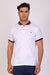 Men Slim Fit Printed White T-Shirt