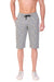 Men Cotton Grey Capri