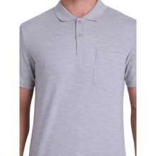 HiFlyers Polo Neck Mens Tshirt Grey With Pocket
