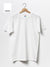 T.T. Men's Solid Eco Friendly (Cotton Rich) Recycled Fabric Regular Fit Round Neck T-Shirt-White