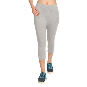 HiFlyers Women Yogawear Casual Capri Grey