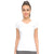 Women V Neck White T-Shirts