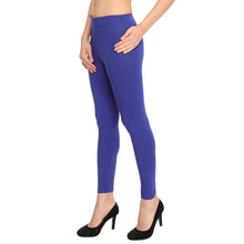 HiFlyers Women Royal Blue Ankle Length Leggings/Yoga Pant