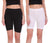 T.T. Women Cotton SpandexMultipurpose Short Pack Of 2 White-Black