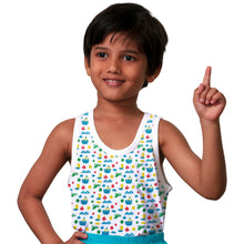 T.T. Cool Kids Pack OF 5 All Over Print Pure Cotton Innerwear Vest