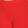 T.T. Pearl Women 100% Cotton Multipurpose Shorts Pack Of 2 Red & Skin
