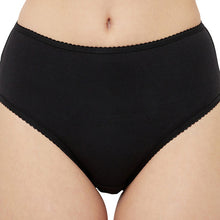 T.T. Women Desire Solid Cotton Spandex Panty Pack Of 3 Black::Skin::Red