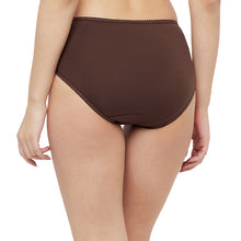 T.T. Women Desire Solid Cotton Spandex Panty Pack Of 2 Blue::Brown