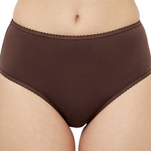 T.T. Women Desire Solid Cotton Spandex Panty Pack Of 2 Pink::Brown