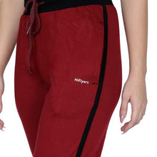 HiFlyers Women Comfort Fit Solid Cotton Trackpant Pack of 5