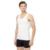 T.T. Men Interlock Sleeveless Vest With Pocket Pack Of 4 White