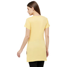 T.T. Women Yellow Regular Printed Tunic