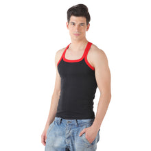 T.T. Men Solid Pack Of 3 Gym Vest  Grey::Red::Black