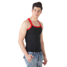 T.T. Men Solid Pack Of 3 Gym Vest  Grey::Red::Black
