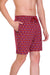 T.T. Men Printed Bermuda Shorts Maroon