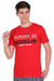 Men Trendy Red PrintedT-Shirts