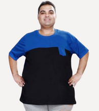 T.T. Mens Plus Size Cut & Sew Black Tshirts