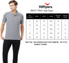 Hiflyers Men'S Solid Regular Fit Polo T-Shirt With Pocket -Red Melange